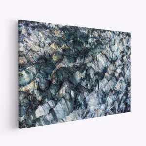 Lærred - ICE Texture in Hopper Glacier