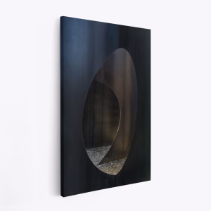 Lærred - Oval steel