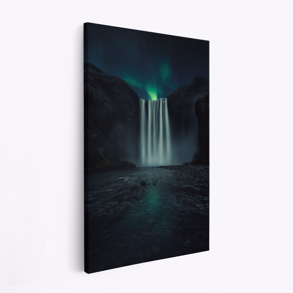 Lærred - Green night