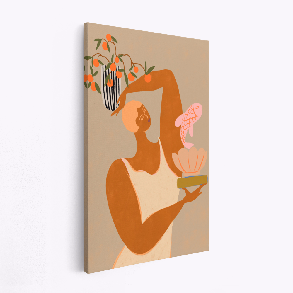 Lærred - Fish And Oranges