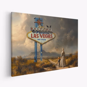Lærred - Lost in Vegas