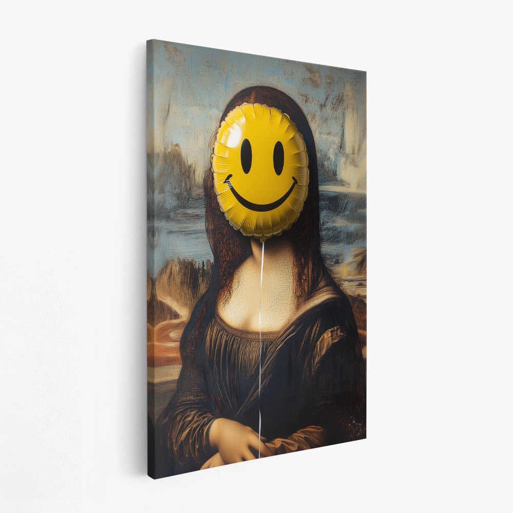 Lærred - Parody of the Mona Lisa