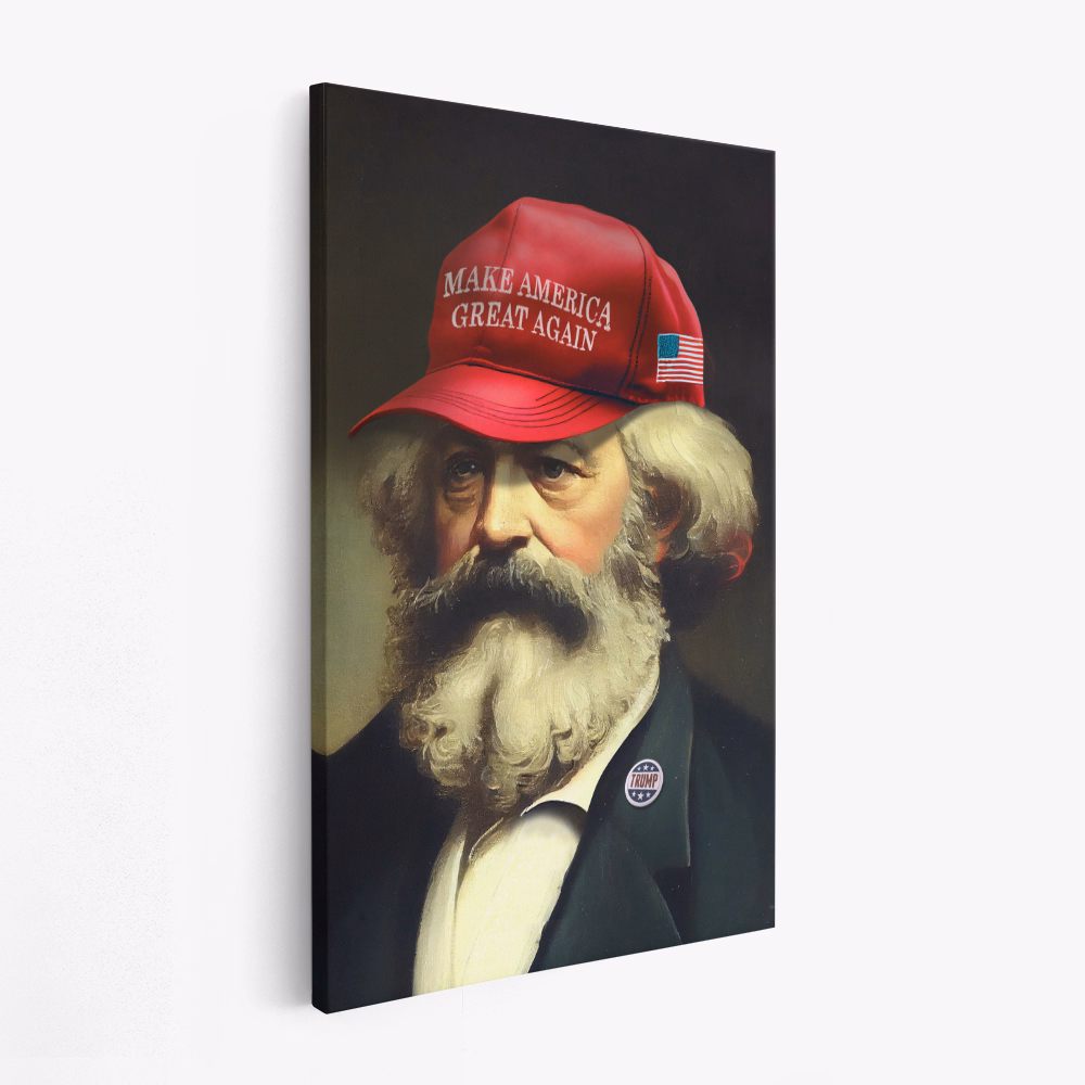 Lærred - Karl Great Again