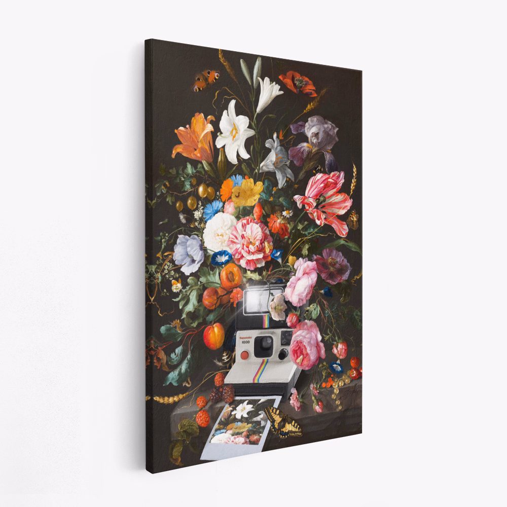 Lærred - Floral Instant Photo
