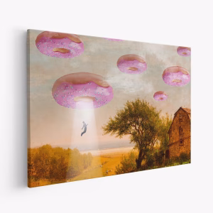 Lærred - Donut Invasion