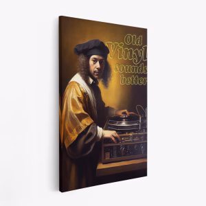 Lærred - Old Vinyl Sounds Better