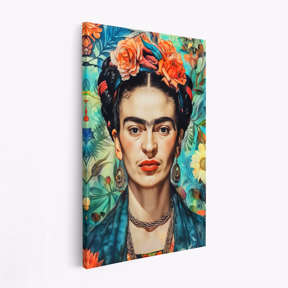 Lærred - Frida Portrait 10
