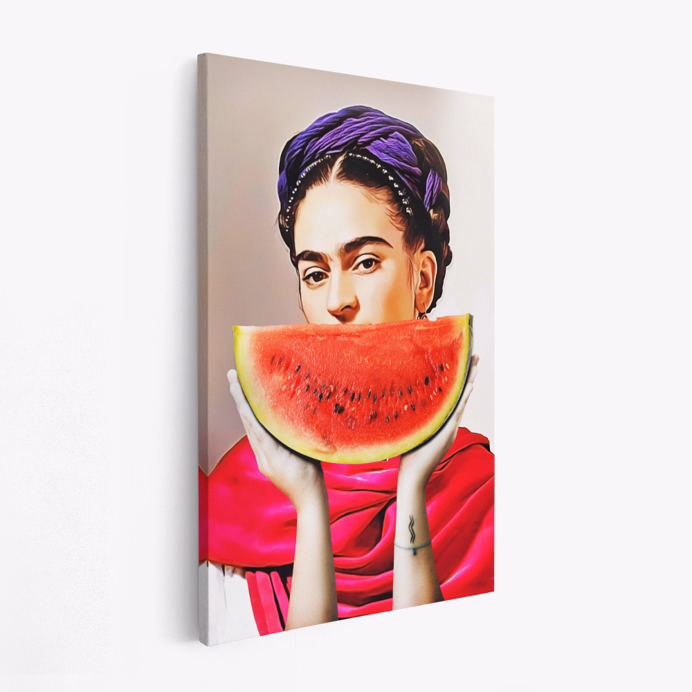 Lærred - Watermelon Frida