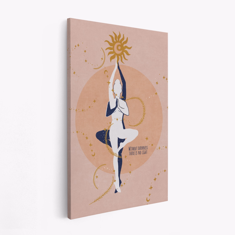 Lærred - Yin Yang Balance