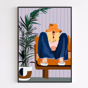 Plakat - Retro Lounge Vibes